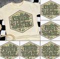 Retro Back to School Camo Shirt