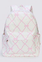 Pink Bows Girls Backpack
