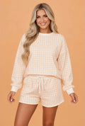 Gingham Plaid 2pc Set