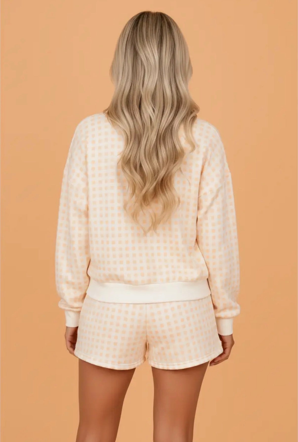 Gingham Plaid 2pc Set