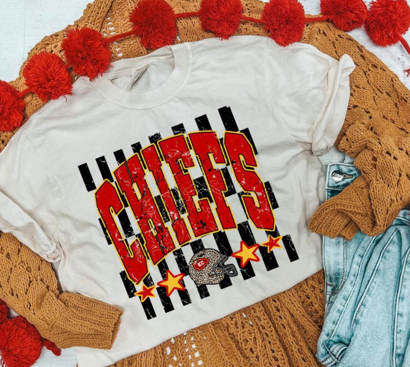 Chiefs Checkered Tee