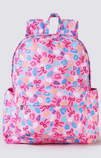 Cheetah Bows Girls Backpack